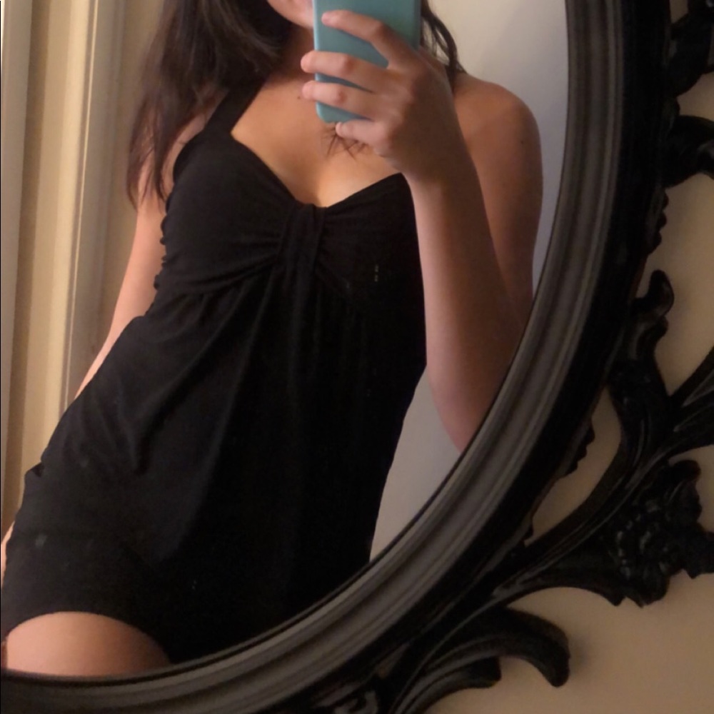 Black Halter Dress